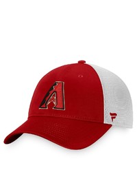 FANATICS Branded Cardinalwhite Arizona Diamondbacks Core Trucker Snapback Hat At Nordstrom