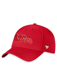 FANATICS Branded Red Philadelphia Phillies Core Flex Hat At Nordstrom