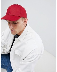 Tommy Hilfiger Classic Baseball Cap In Red
