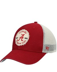 '47 Crimson Alabama Crimson Tide Howell Mvp Trucker Snapback Hat At Nordstrom