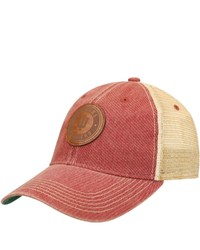 LEGACY ATHLETIC Crimson Indiana Hoosiers Target Old Favorite Trucker Snapback Hat At Nordstrom