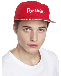MAISON KITSUNÉ Parisien Embroidered Baseball Hat