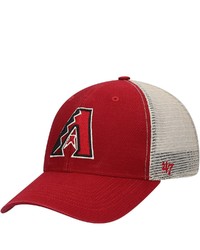 '47 Red Arizona Diamondbacks Flag Washed Mvp Trucker Snapback Hat At Nordstrom