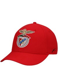 FI COLLECTION Red Benfica Standard Adjustable Hat