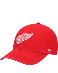 '47 Red Detroit Red Wings Logo Franchise Fitted Hat At Nordstrom