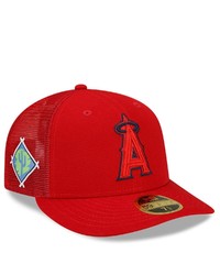 New Era Red Los Angeles Angels 2022 Spring Training Low Profile 59fifty Fitted Hat At Nordstrom