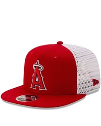 New Era Red Los Angeles Angels Mesh Fresh 9fifty Snapback Hat At Nordstrom