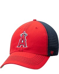 '47 Red Los Angeles Angels Trawler Clean Up Trucker Hat
