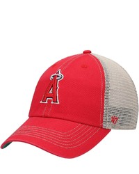 '47 Red Los Angeles Angels Trawler Clean Up Trucker Snapback Hat At Nordstrom