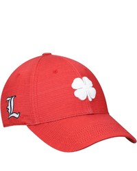 Black Clover Red Louisville Cardinals Crazy Luck Memory Fit Flex Hat