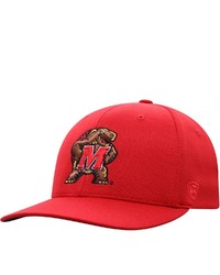 Top of the World Red Maryland Terrapins Reflex Logo Flex Hat