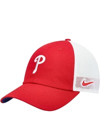 Nike Red Philadelphia Phillies Heritage 86 Trucker Unstructured Adjustable Hat At Nordstrom