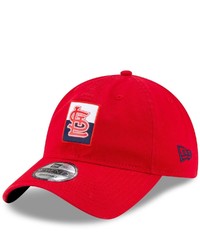 New Era Red St Louis Cardinals Split Logo 9twenty Adjustable Hat At Nordstrom