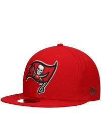 New Era Red Tampa Bay Buccaneers Basic 9fifty Snapback Hat At Nordstrom