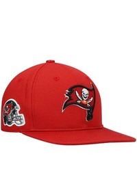 PRO STANDARD Red Tampa Bay Buccaneers Logo Ii Snapback Hat At Nordstrom