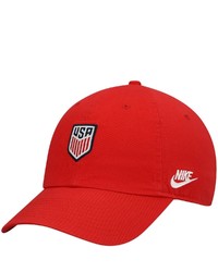 Nike Red Us Soccer Heritage86 Adjustable Hat At Nordstrom