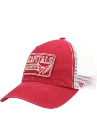 '47 Red Washington Capitals Off Ramp Trucker Snapback Hat