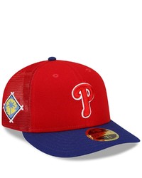 New Era Redroyal Philadelphia Phillies 2022 Spring Training Low Profile 59fifty Fitted Hat At Nordstrom