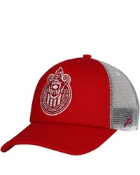 FAN INK Redwhite Chivas Fog Trucker Snapback Hat At Nordstrom