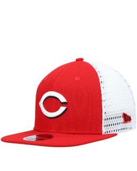 New Era Redwhite Cincinnati Reds Mesh Fresh 9fifty Snapback Hat At Nordstrom