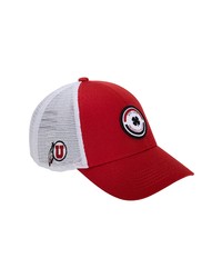 Black Clover University Of Utah Motto Trucker Hat In Redwhiteblack At Nordstrom