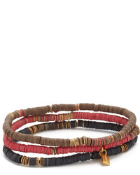 Chan Luu Red Mix Beaded Bracelets