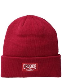 Crooks & Castles Knit Beanie Core Logo