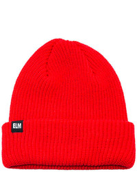 Elm Company The Standard Beanie In Red