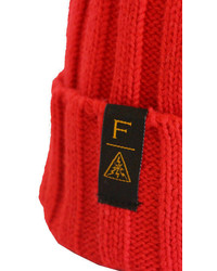 Faze Apparel Faze Thick Knit Beanie In Red