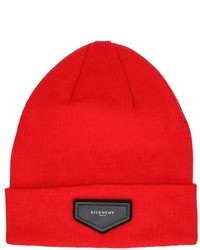 Givenchy Patch Beanie Knitted