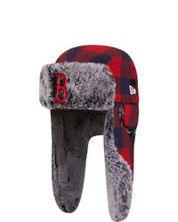 New Era Red Boston Red Sox Buffalo Plaid Trapper Hat At Nordstrom