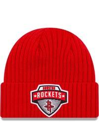 New Era Red Houston Rockets 2020 Tip Off Cuffed Knit Hat At Nordstrom