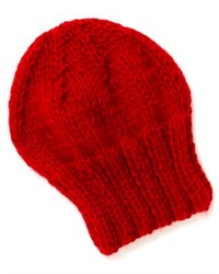 The North Circular Red Wool Chunky Beanie