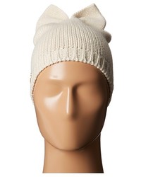 Betsey Johnson Solid Bow Beanie Hat
