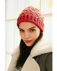 UO Cable Fitted Beanie