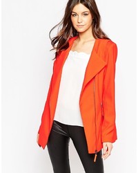 Yas Tracy Asymmetric Zip Soft Jacket
