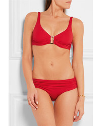 Melissa Odabash Bel Air Bikini Briefs Red