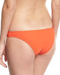 Diane von Furstenberg Classic Bikini Swim Bikini Bottom Red