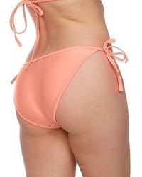 American Apparel Rnt07 Nylon Tricot Side Tie Bikini Bottom