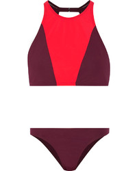 Flagpole Swim Shay Cutout Two Tone Bikini