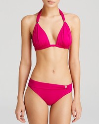 Lauren Ralph Lauren Laguna Solids Molded Cup Slider Bikini Top