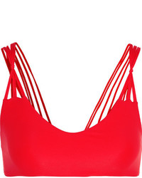 Mikoh Madrid Bikini Top Red