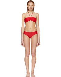 Gucci Red Loved Bandeau Bikini