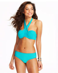 CoCo Reef Solid Convertible Five Way Bikini Top Swimsuit