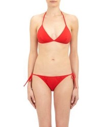 Tomas Maier String Bikini Set Red