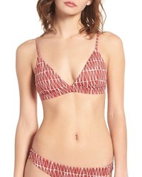 RVCA Triangle Row High Neck Bikini Top