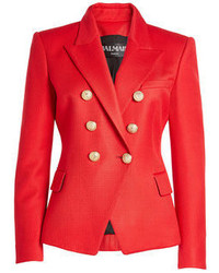 Balmain Blazer With Embossed Buttons