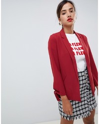 Oasis Blazer With In Red