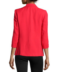 French Connection Color Blazer Jacket Salsa Red