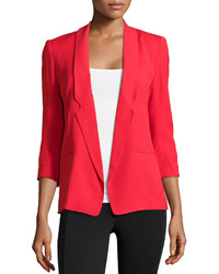 French Connection Color Blazer Jacket Salsa Red